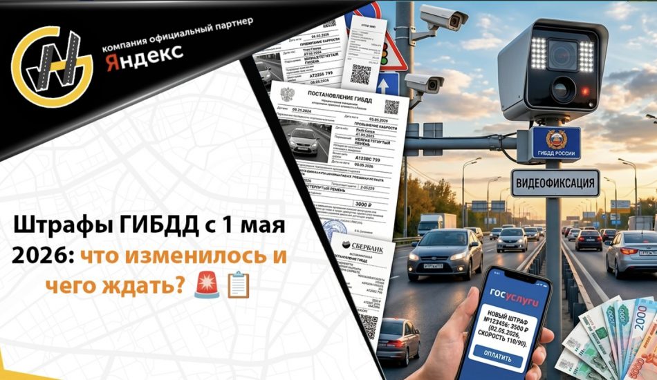 Штрафы для водителей такси в 2026 году — камера видеофиксации на дороге