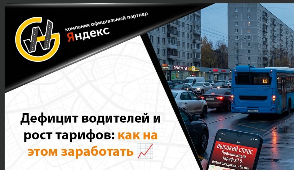 Дефицит водителей такси в 2026 году и рост тарифов